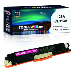 BildeHP 126A M (magenta) toner 1000 sider - kompatibel