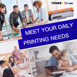 BildeBrother TN2320 BK (svart) toner 2600 sider - kompatibel