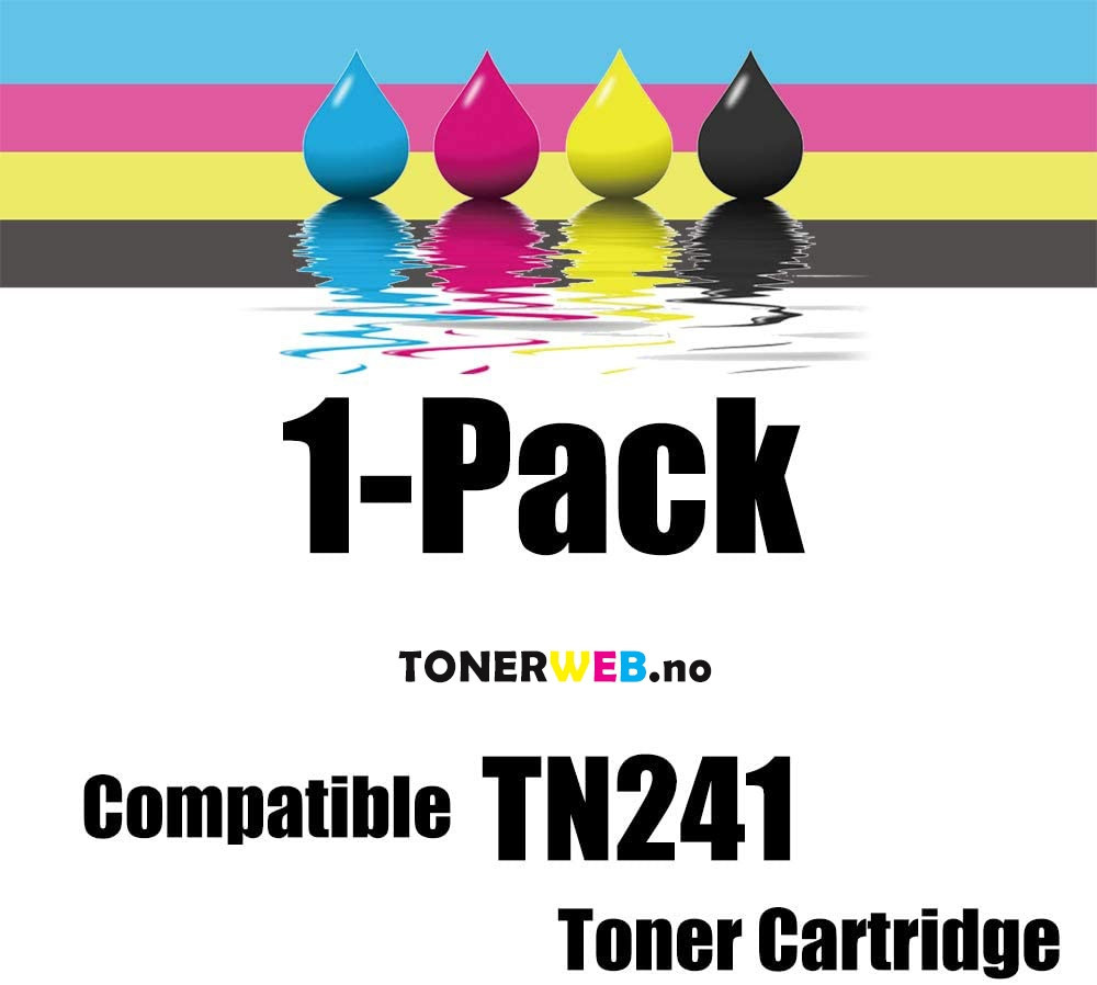 Brother TN241 M (magenta) toner 1400 sider - kompatibel