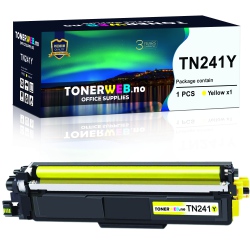 BildeBrother TN241 Y (gul) toner 1400 sider - kompatibel