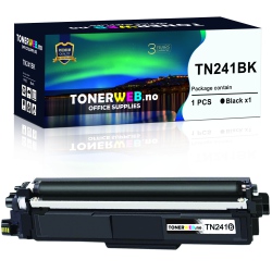 BildeBrother TN241 BK (svart) toner 2500 sider - kompatibel