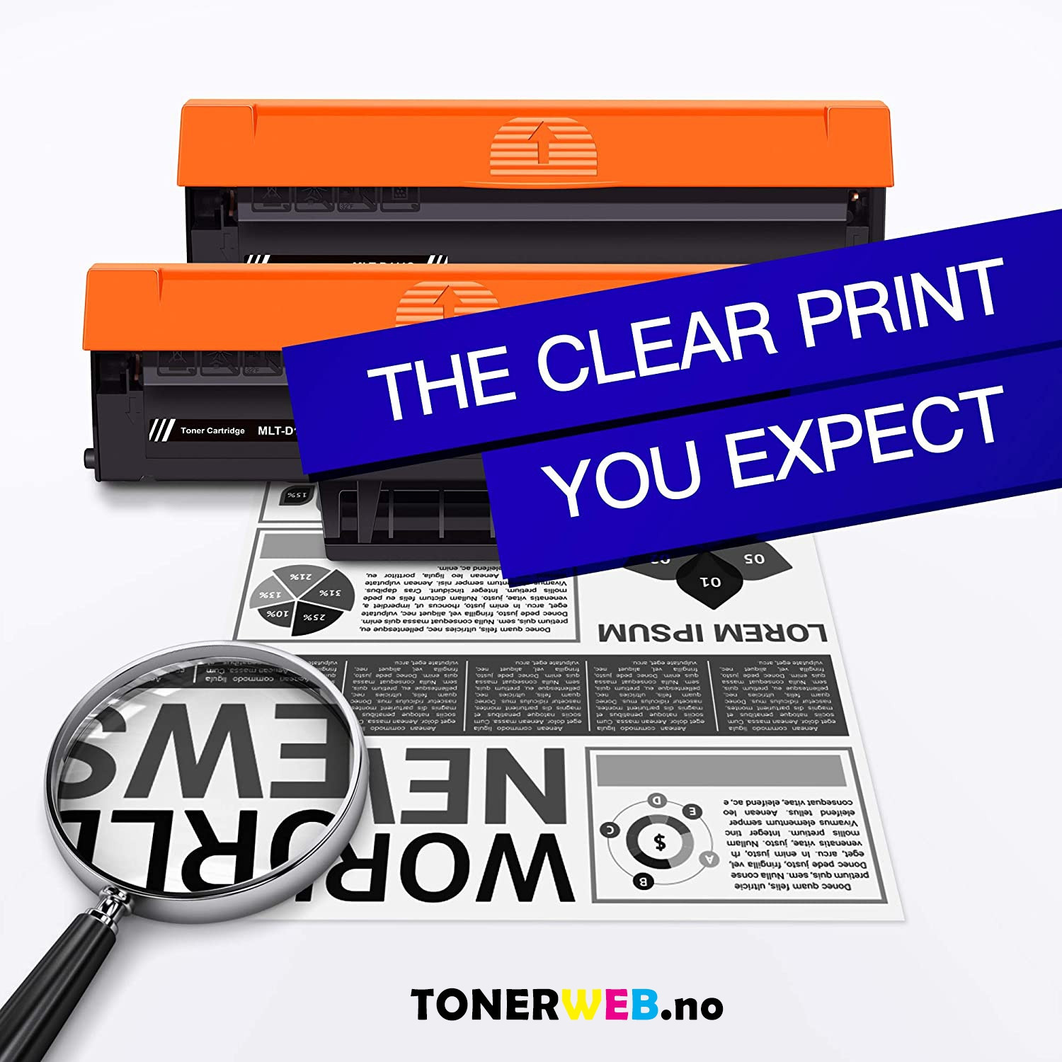 Samsung MLTD-111S BK (svart) toner 1000 sider - kompatibel