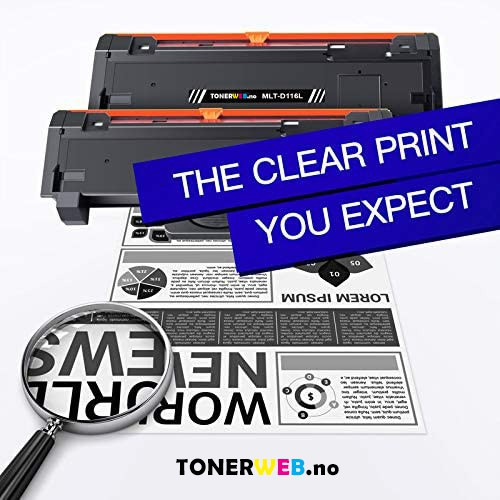 Samsung MLT-D116L BK (svart) toner 3000 sider - kompatibel