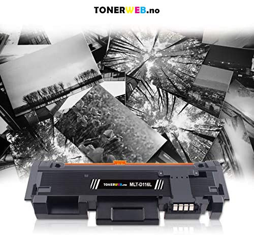 Samsung MLT-D116L BK (svart) toner 3000 sider - kompatibel
