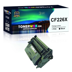 BildeHP 26X BK (svart) toner 9000 sider - kompatibel