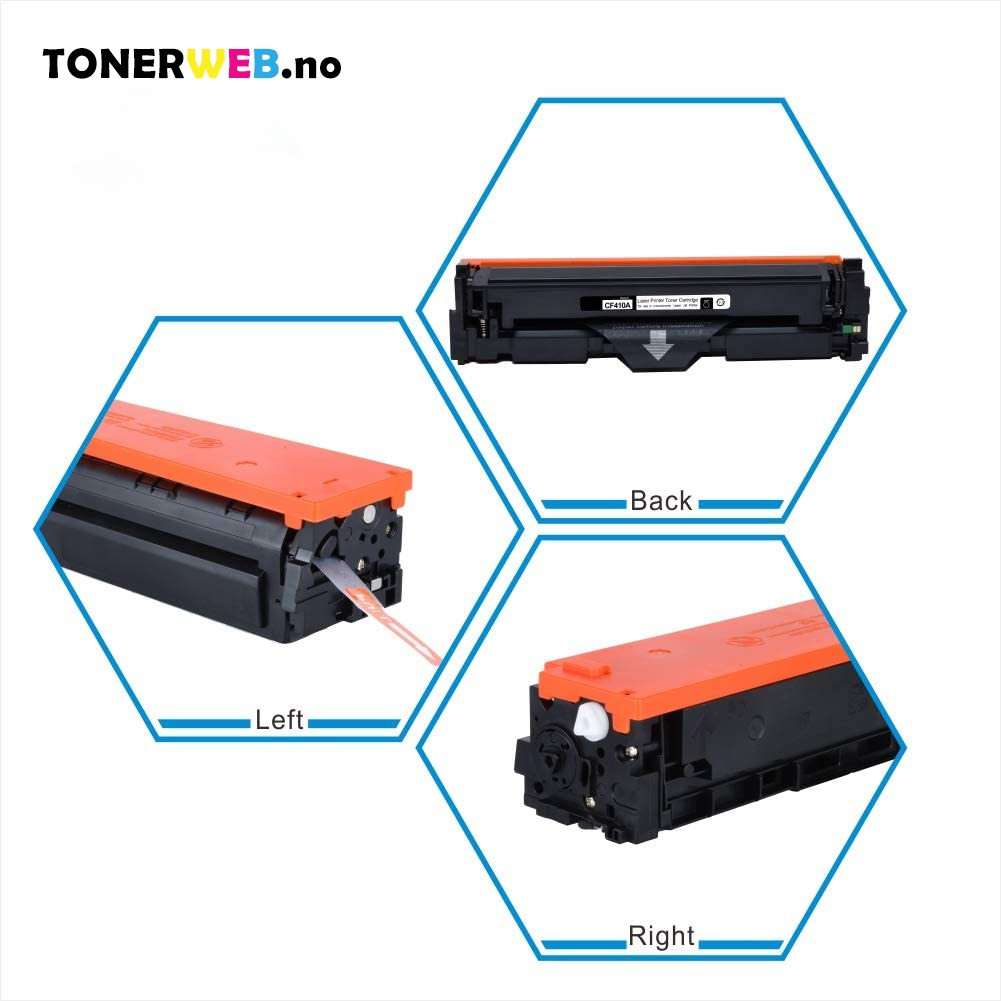 HP 412X Y (gul) toner 5000 sider - kompatibel