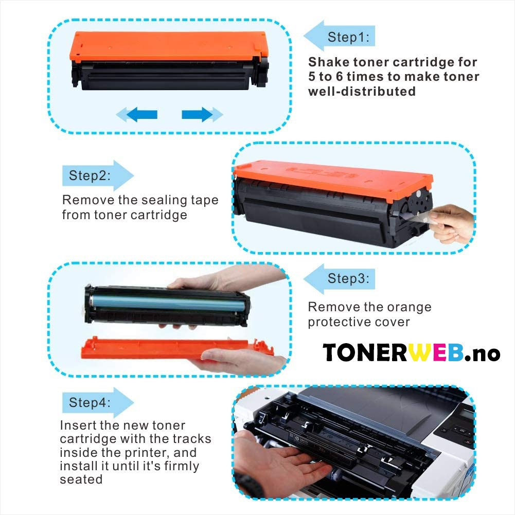 BildeHP 413X M (magenta) toner 5000 sider - kompatibel