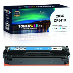 BildeHP 203X C (cyan) toner 2500 sider - kompatibel