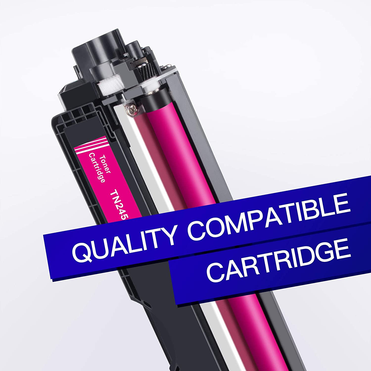 Brother TN241BK/TN245C/M/Y (cyan/magenta/gul) toner 4-pakk 4 x 2200 sider - kompatibel