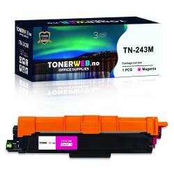 BildeTonerkassett, erstatter Brother Magenta TN-243M (1.000...