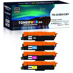 BildeBrother TN243 BK/C/M/Y (svart/cyan/magenta/gul) toner 4...