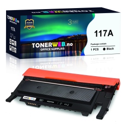 BildeHP 117A BK (svart) toner 1000 sider - kompatibel