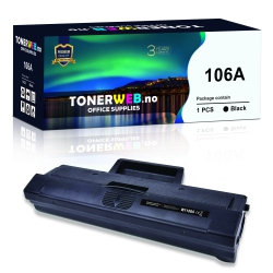 BildeHP 106A BK (svart) toner 1000 sider - kompatibel