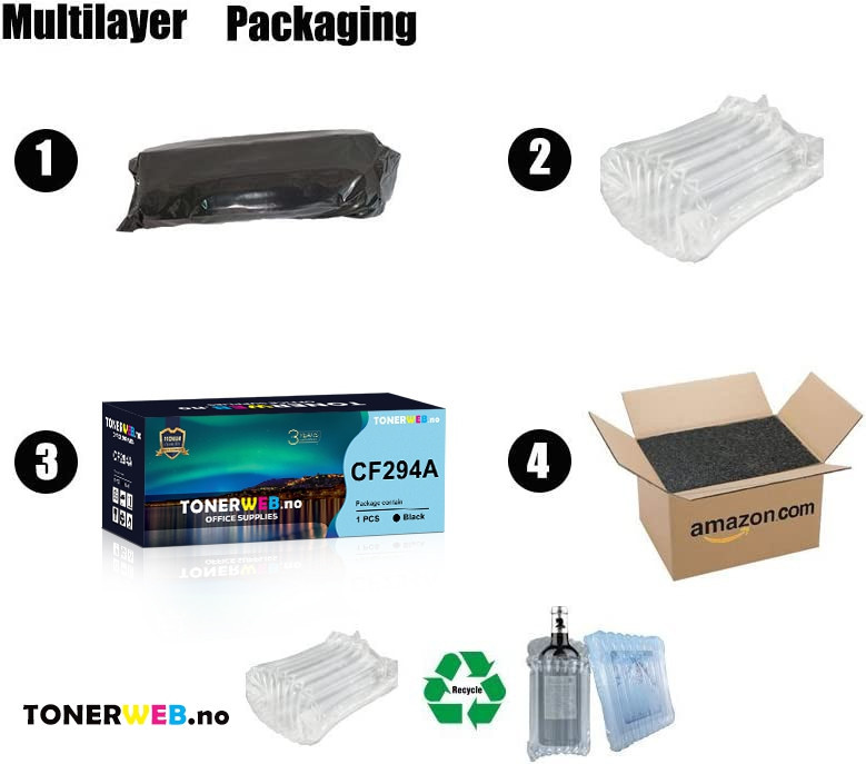 HP 94A BK (svart) toner 1200 sider - kompatibel