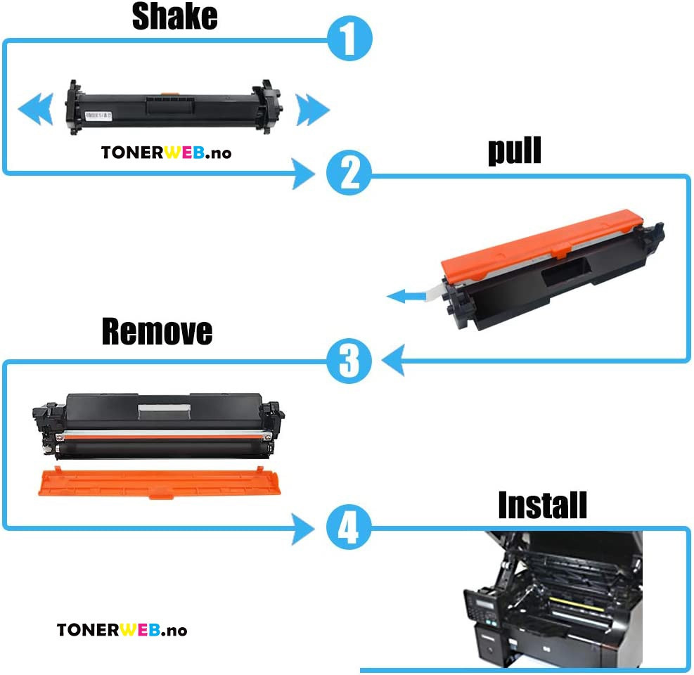 HP 94A BK (svart) toner 1200 sider - kompatibel