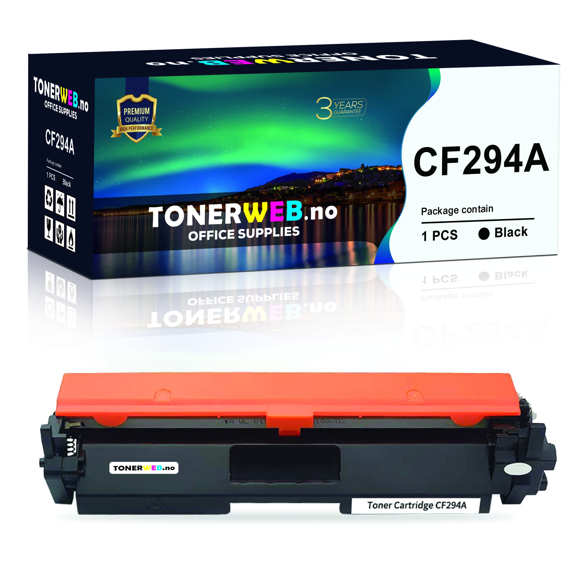 BildeHP 94A BK (svart) toner 1200 sider - kompatibel