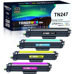BildeBrother TN247 BK/C/M/Y (svart/cyan/magenta/gul) toner 4...