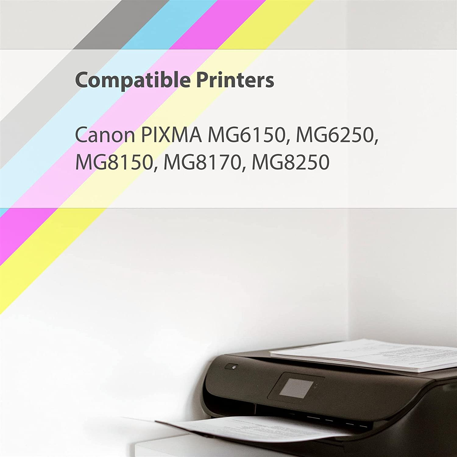 Canon CLI-526 G (grå) blekkpatron 9 ml - kompatibel