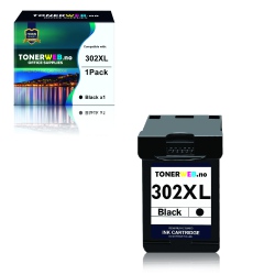 BildeHP 302XL BK (svart) blekkpatron 18 ml - kompatibel