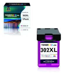 BildeHP 302XL C/M/Y (cyan/magenta/gul) blekkpatron 18 ml - k...