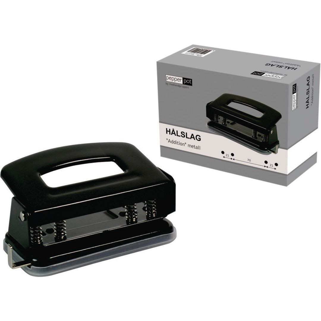 BildeHålslag Addition svart