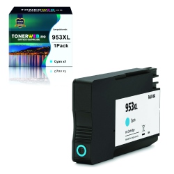 BildeHP 953XL C (cyan) blekkpatron 1600 sider - kompatibel