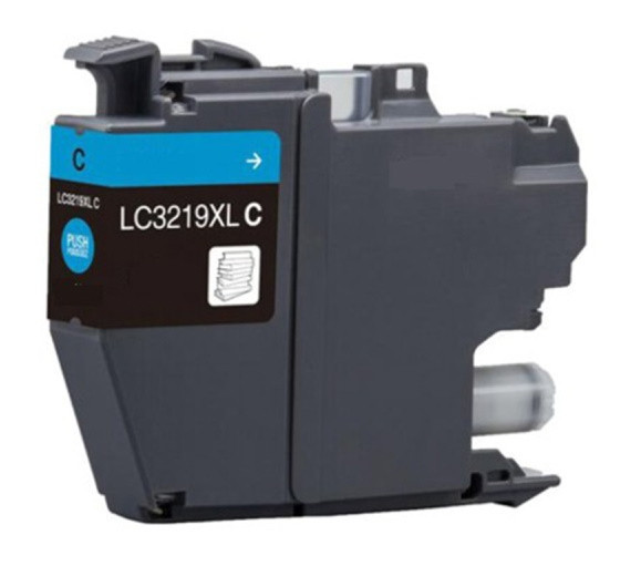 Brother LC3219XL C (cyan) blekkpatron 1500 sider - kompatibel