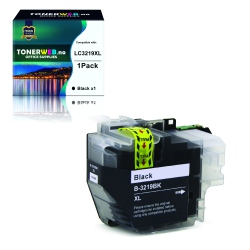 BildeBrother LC3219XL BK (svart) blekkpatron 3000 sider - ko...