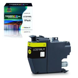 BildeBrother LC3219XL Y (gul) blekkpatron 1500 sider - kompa...
