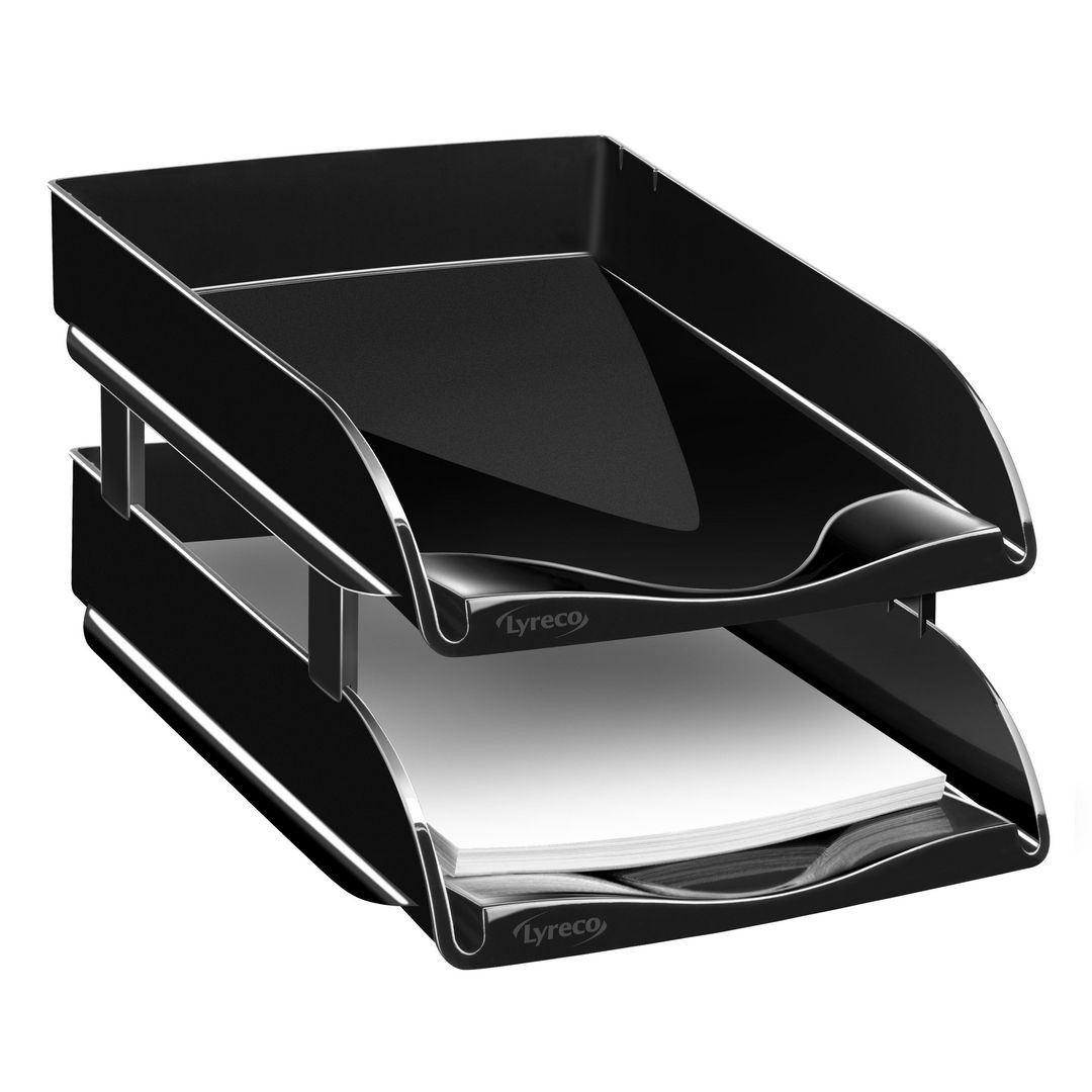 BildeDistanspinne LYRECO brevkorg svart 4/fp