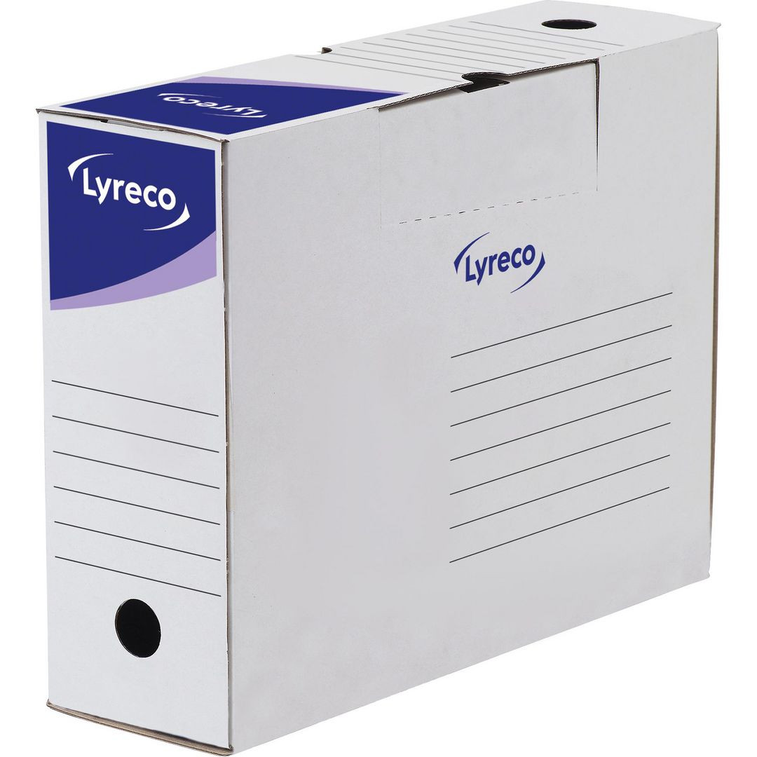 BildeArkivbox LYRECO FSC 340x250x100mm vit