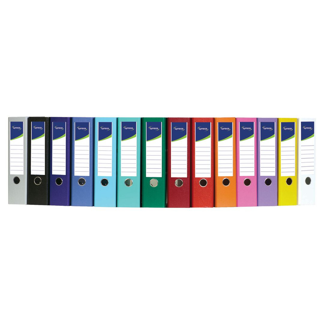 BildePärm LYRECO ECO A4 EU.hål PP 80mm svart