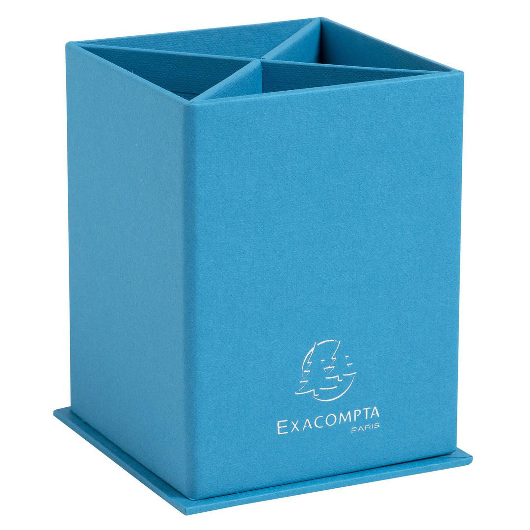 BildePrylställ EXACOMPTA TEKSTO 4 fack turkos
