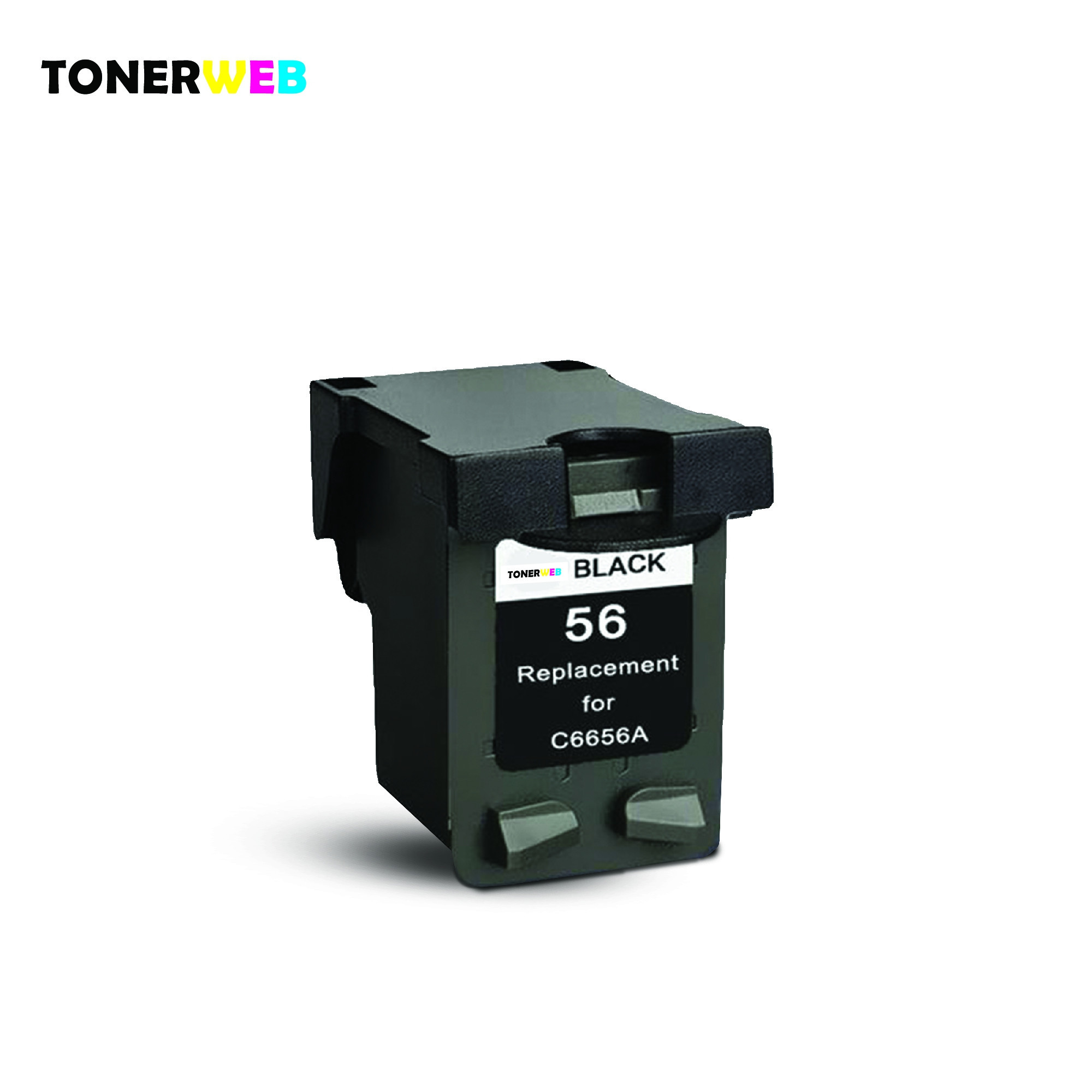 Blekkpatron, erstatter HP Sort 56 (20 ml)