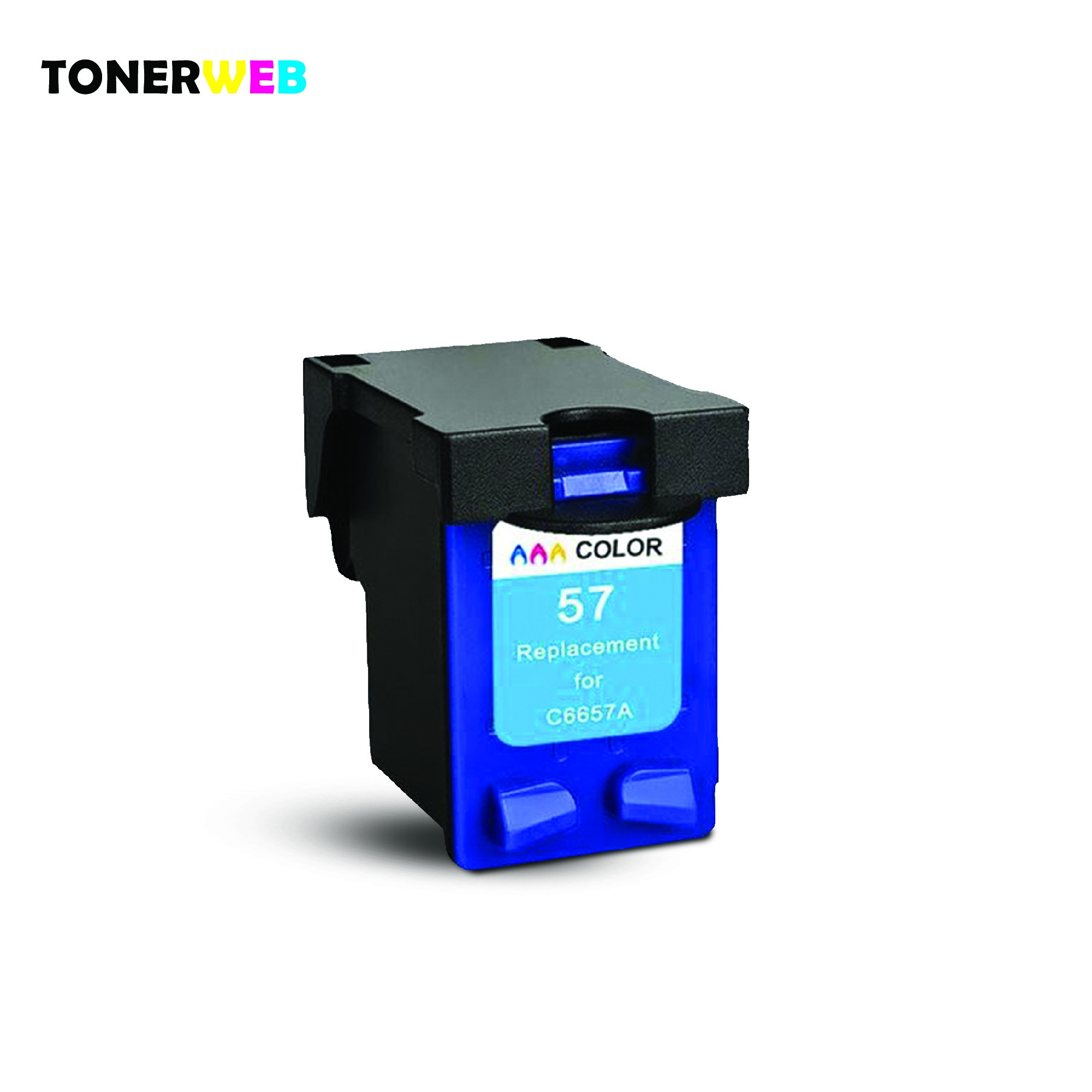 Blekkpatron, erstatter HP 3-Farge 57 (18 ml)