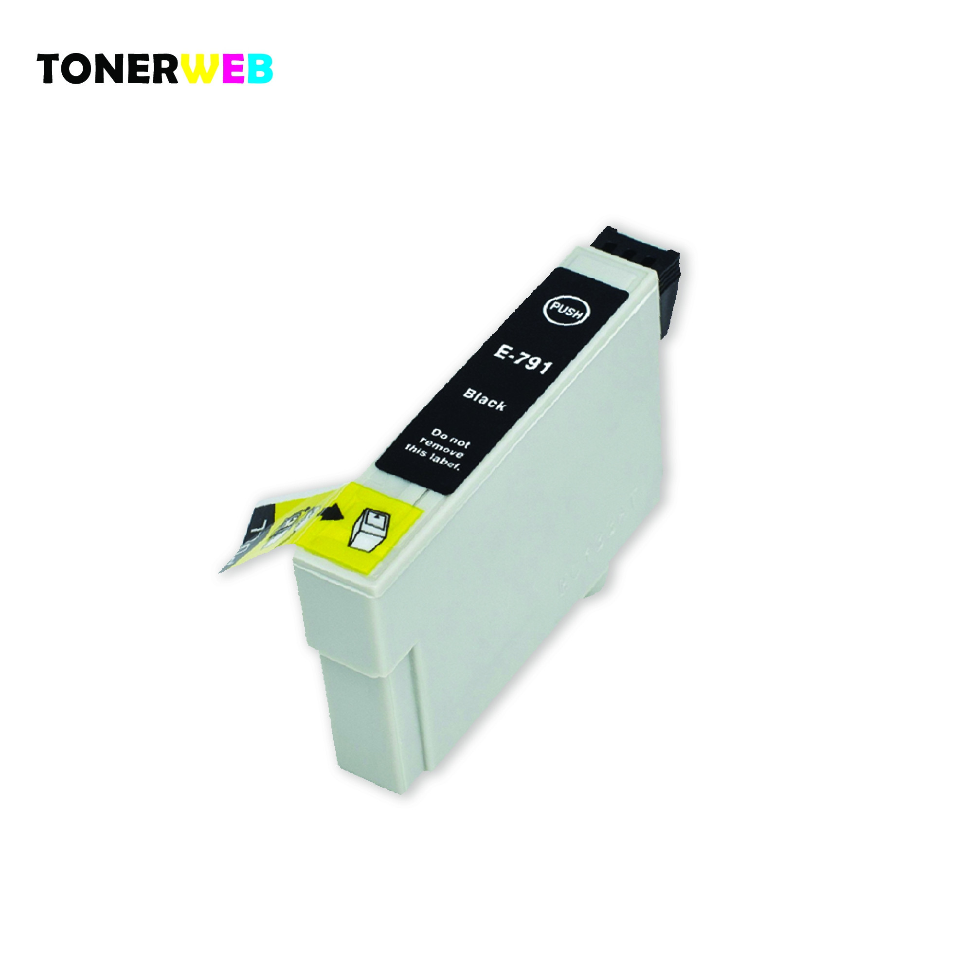Epson T0791 BK (svart) blekkpatron 17 ml - kompatibel