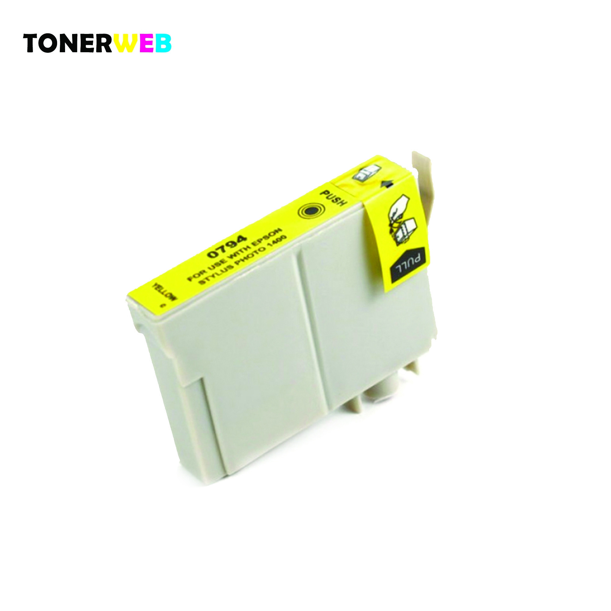 Epson T0794 Y (gul) blekkpatron 17 ml - kompatibel