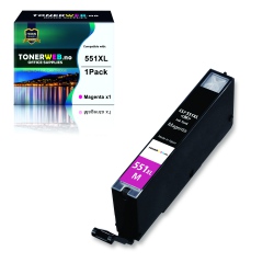 BildeCanon CLI-551XL M (magenta) blekkpatron 12 ml - kompati...