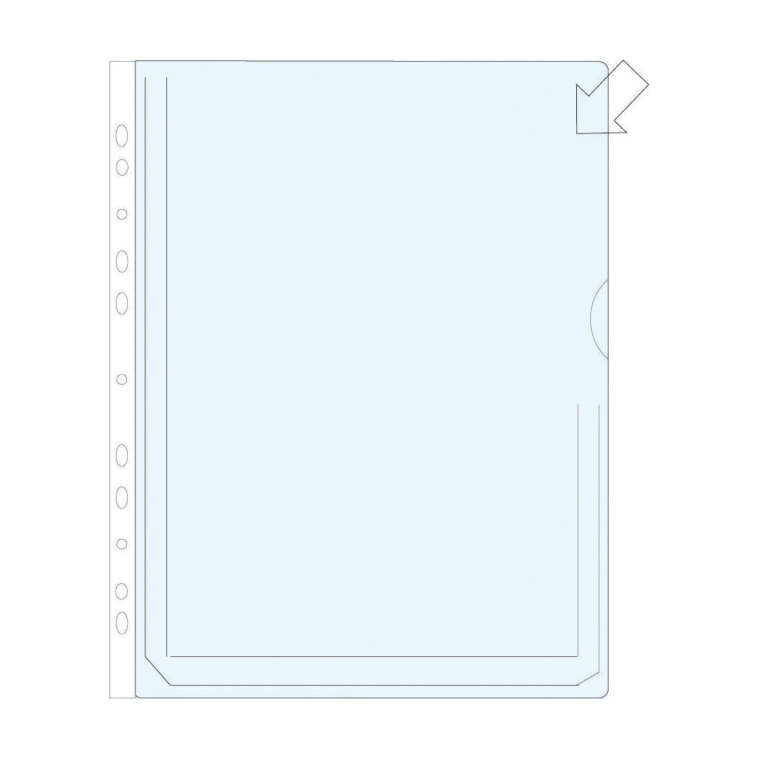 BildePlastficka bälg 0,17mm A4