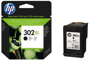 Bilde3 stk Blekkpatron, erstatter HP Sort 302XL (3*17,2 ml)