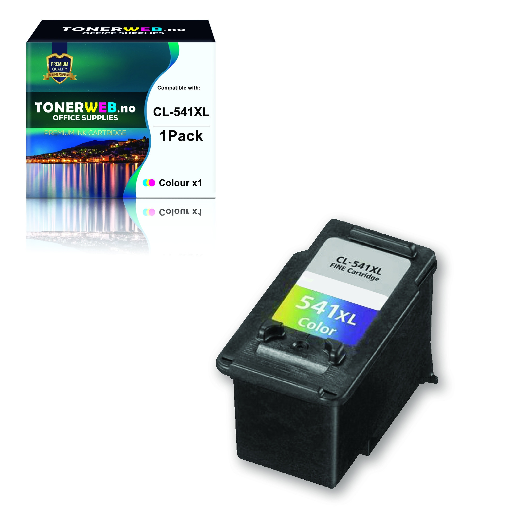 BildeCanon Blekkpatron CL-541XL (21 ml) 3-Farge Høykapasitet - Erstatter 5226B005