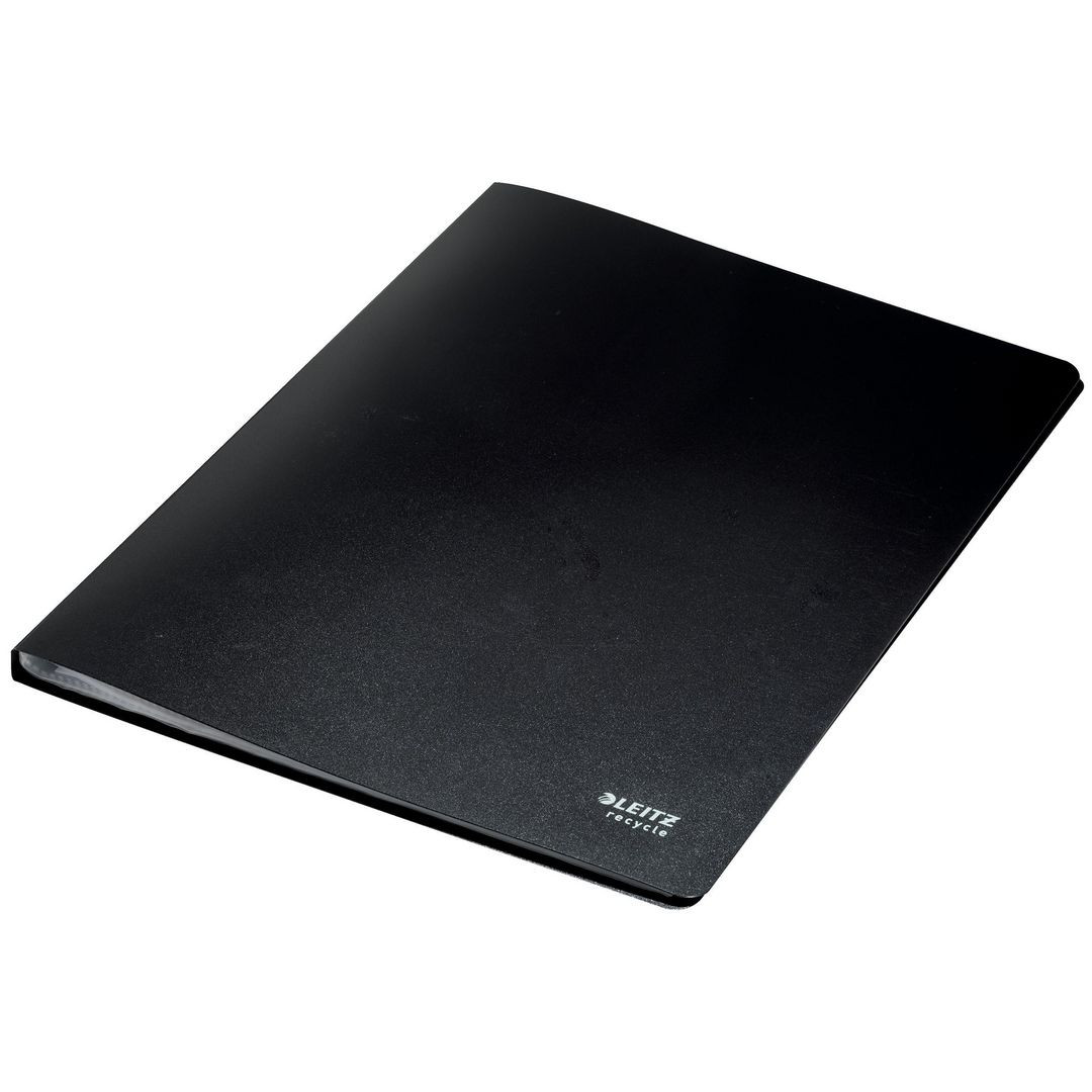 BildeDemobok LEITZ recycle PP 20 fickor svart