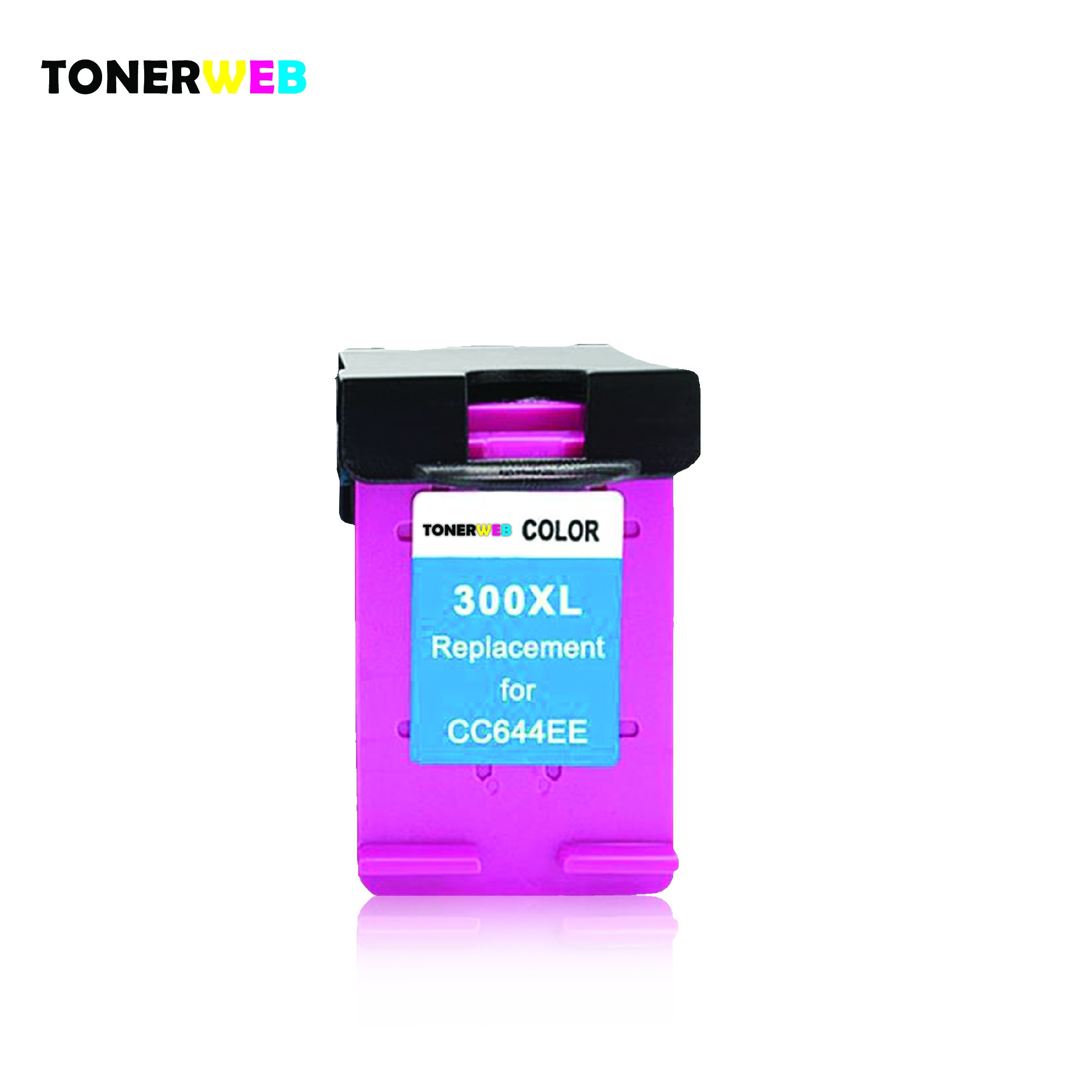 HP 300XL C/M/Y (cyan/magenta/gul) blekkpatron 18 ml - kompatibel