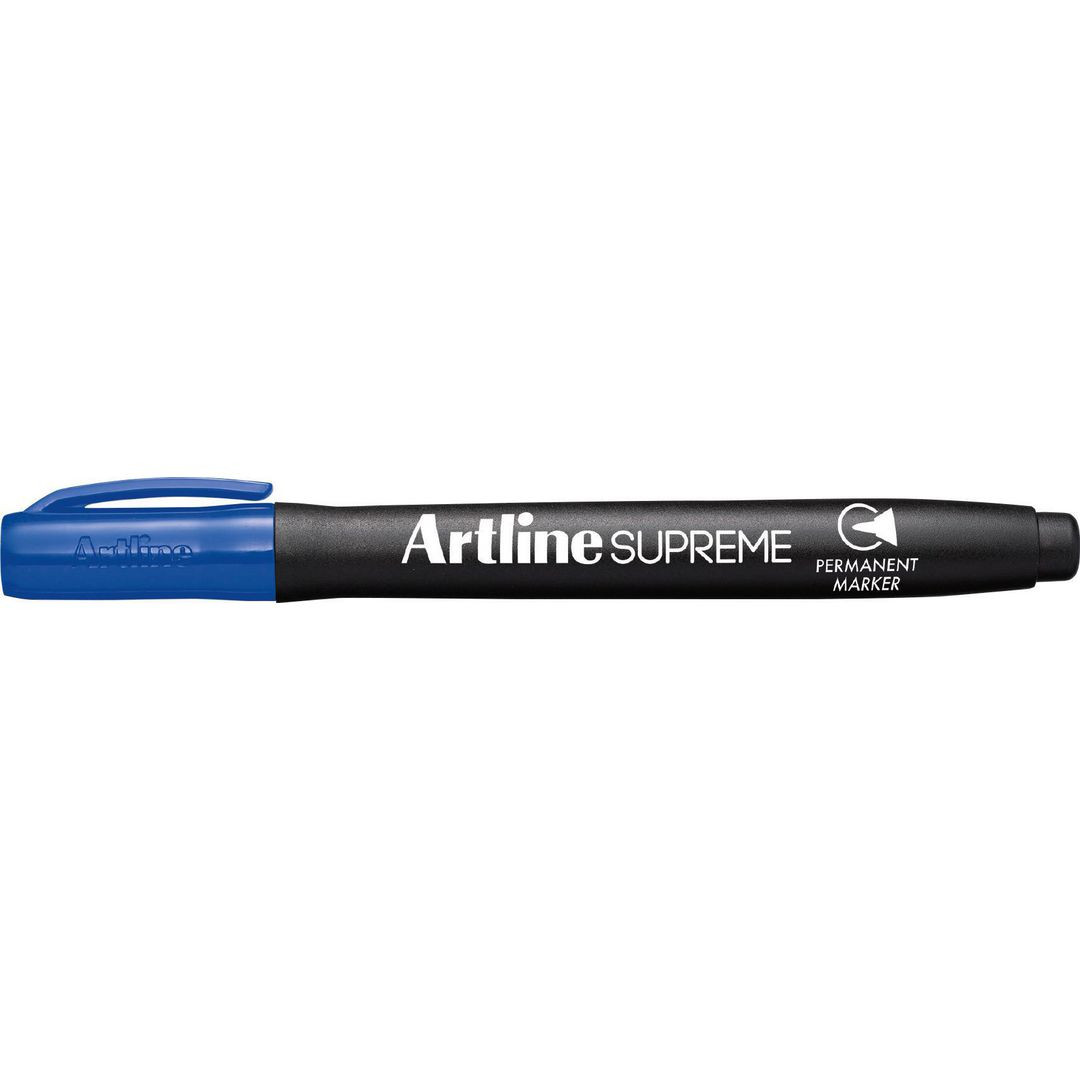 BildeMärkpenna ARTLINE Supreme rund 1mm blå