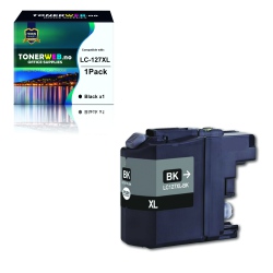 BildeBrother LC127XL BK (svart) blekkpatron 35,6 ml - kompat...