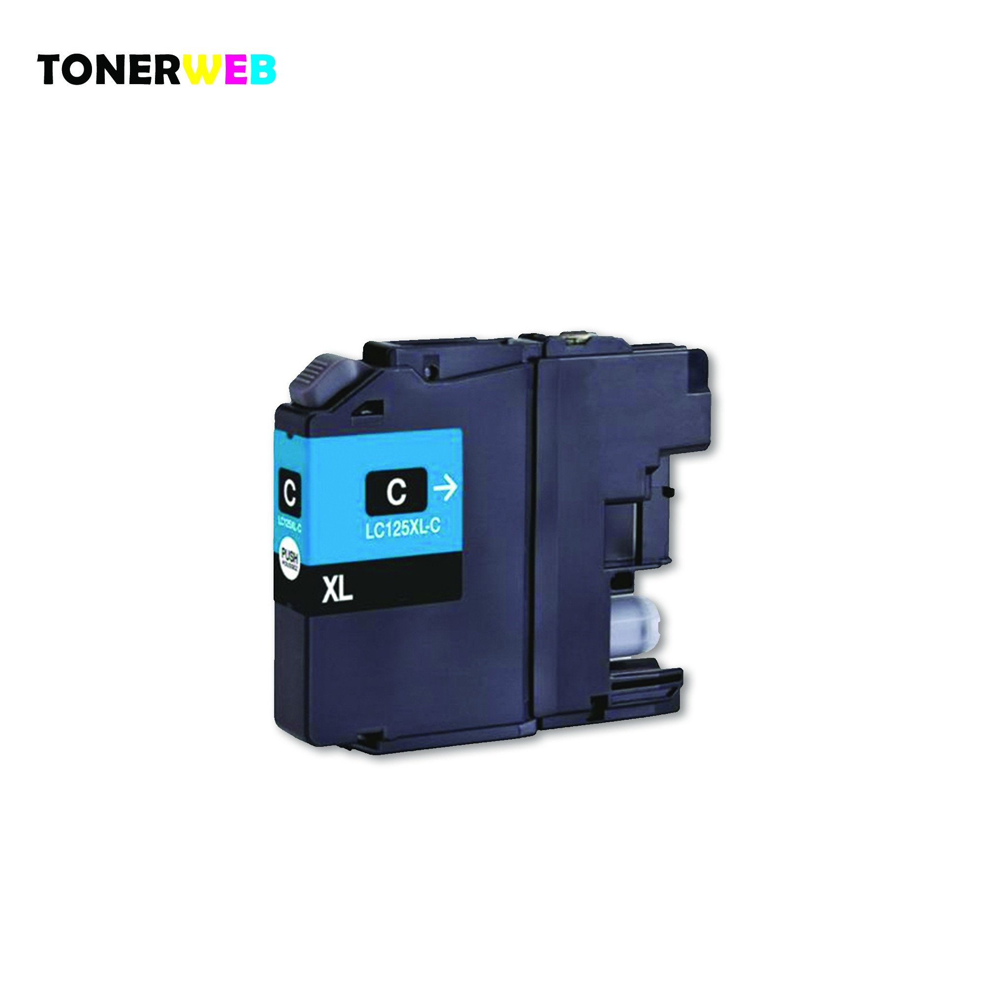 Brother LC125XL C (cyan) blekkpatron 16,6 ml - kompatibel