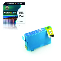 BildeEpson Blekkpatron Cyan 16XL (11,6 ml) - Erstatter T1632