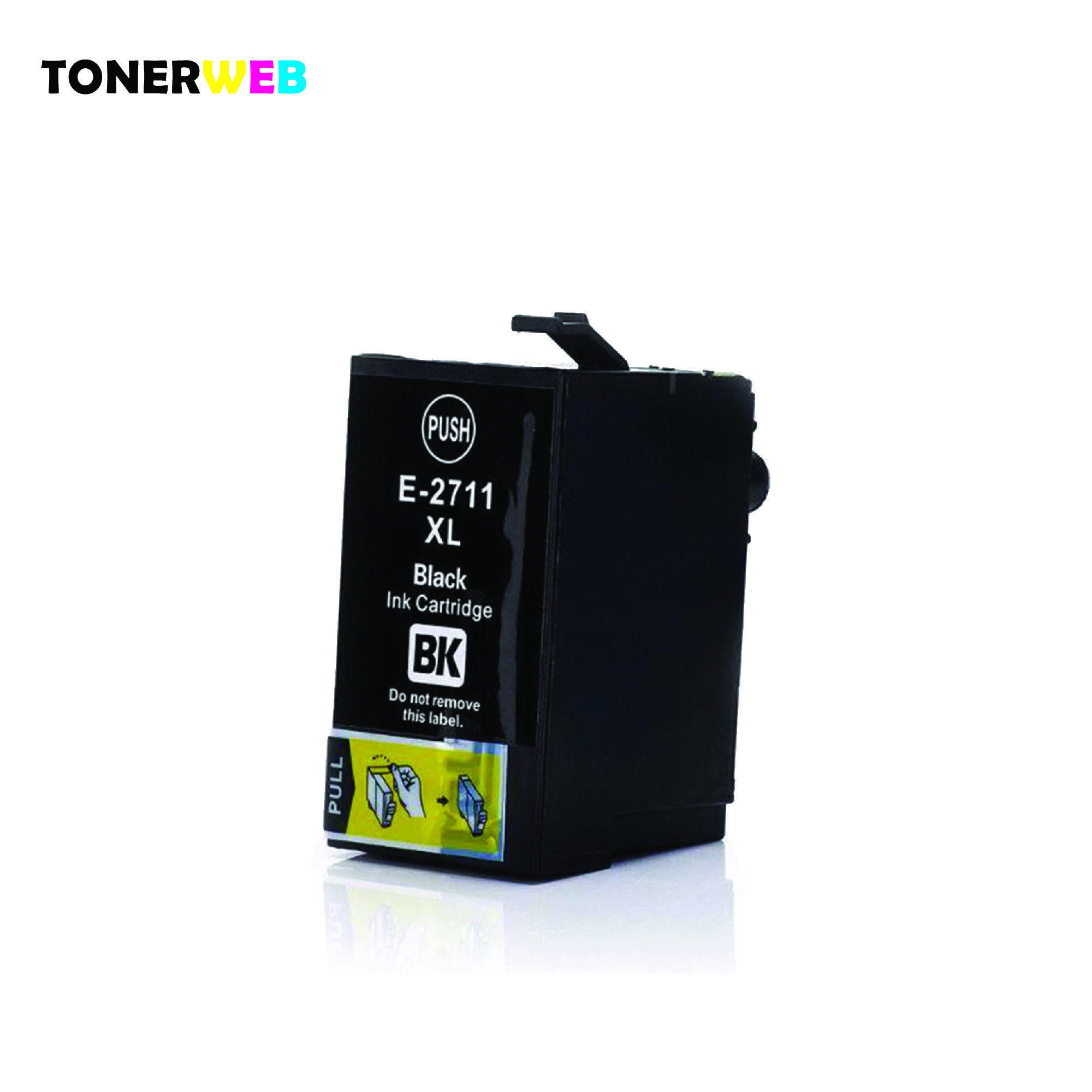 Epson 27XL BK (svart) blekkpatron 32 ml - kompatibel