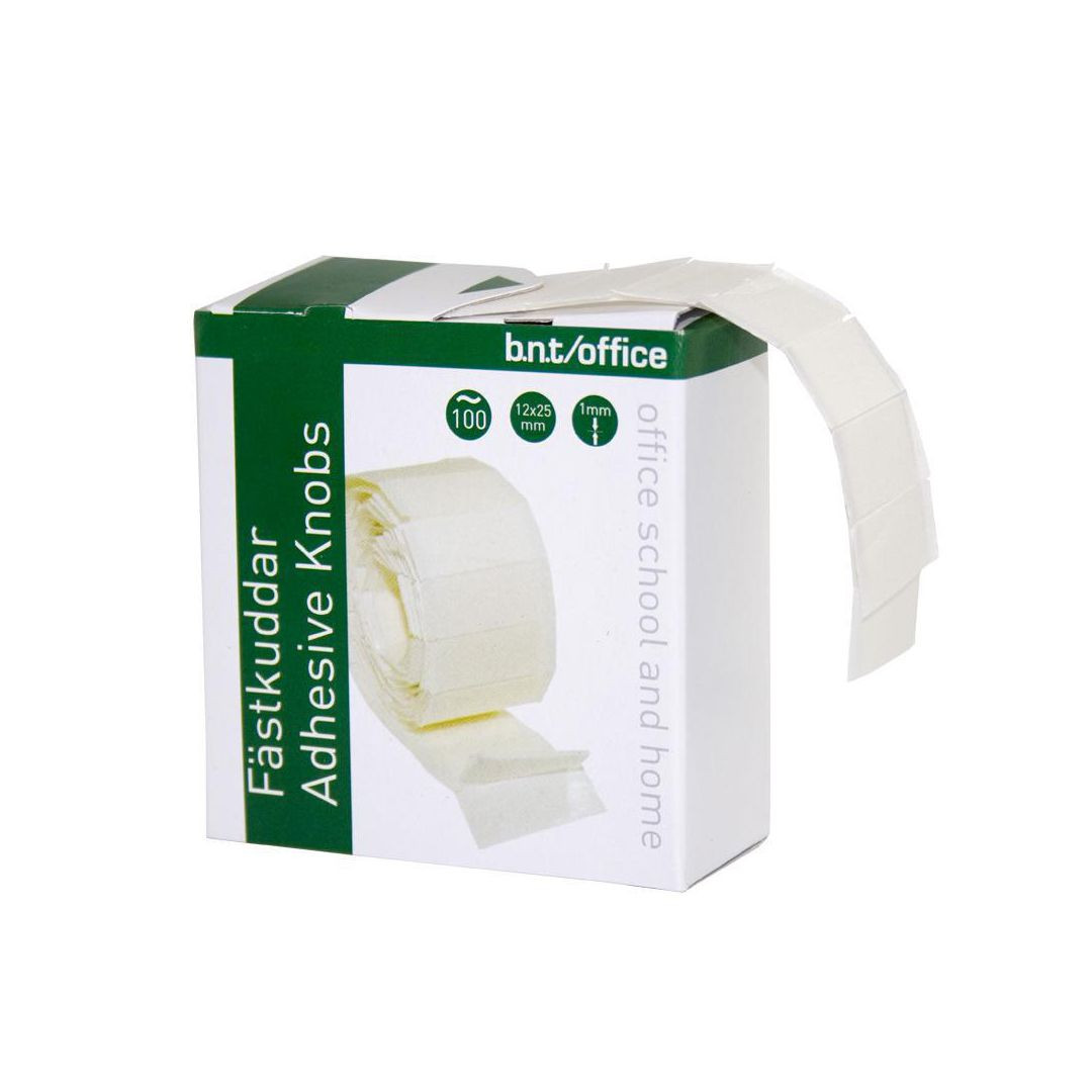 BildeFästkuddar dubbelhäftande 25x12mm 100/fp