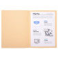 Mapp EXACOMPTA utan klaff A4 beige